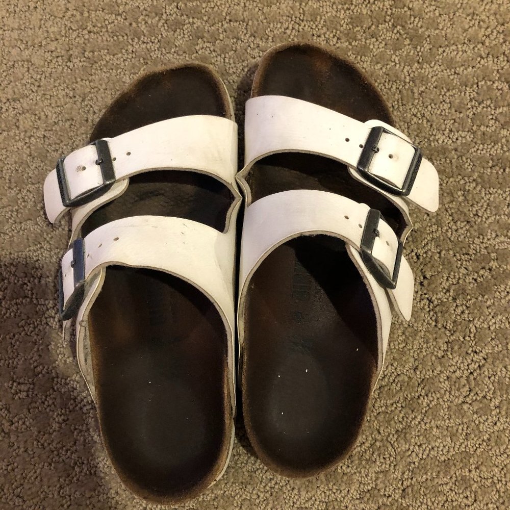 White Birkenstocks